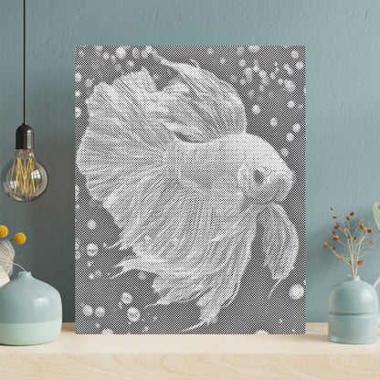 Jewlley Betta Fish - Pintura por puntos