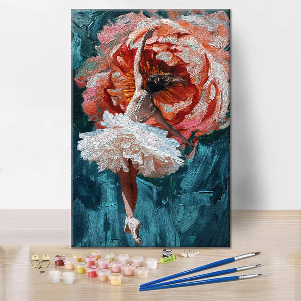 Bailarina - Pintar por Números