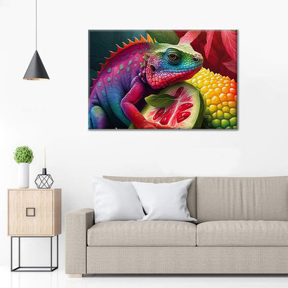 Iguana digital - Pintar por Números