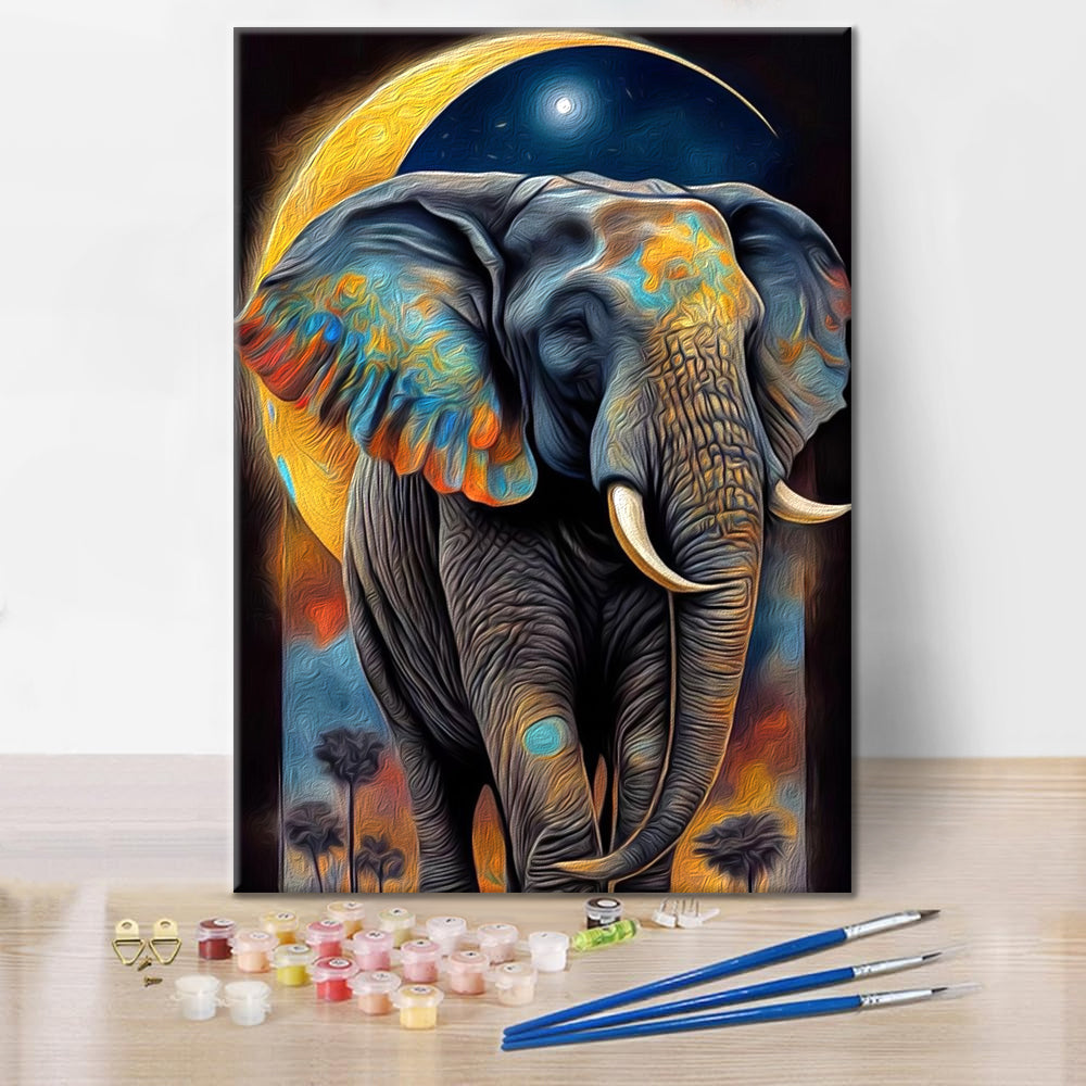 Me Encanta El Elefante - Pintar por Números