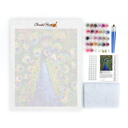 Pavo Real - Pintar por Números