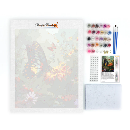 Mariposa Colorida - Pintar por Números
