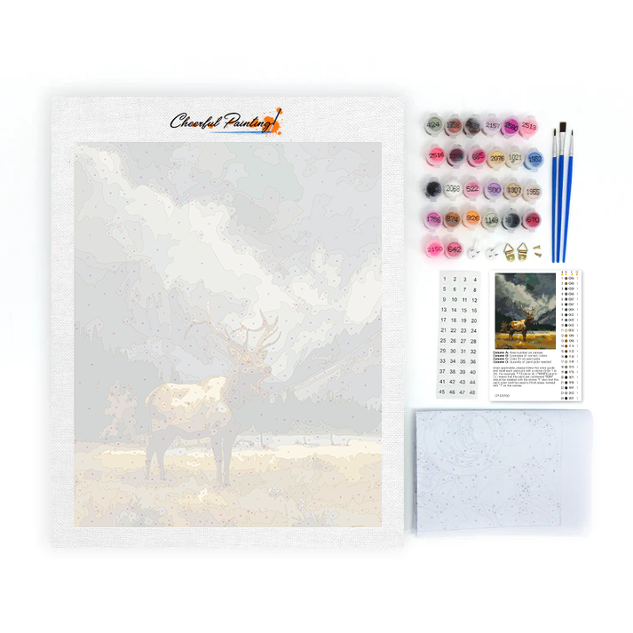 Ciervo - Pintar por Números