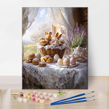 Delicia de la Mañana de Pascua - Pintar por Números