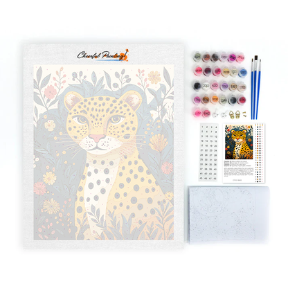 Leopardo de la Jungla - Pintar por Números