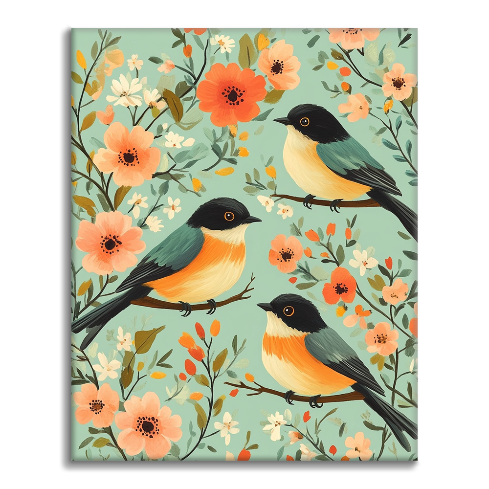 Llega la Primavera - Pintar por Números