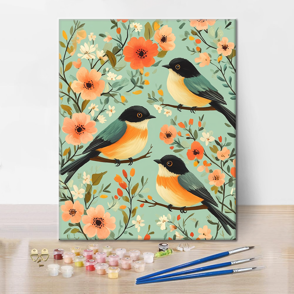 Llega la Primavera - Pintar por Números