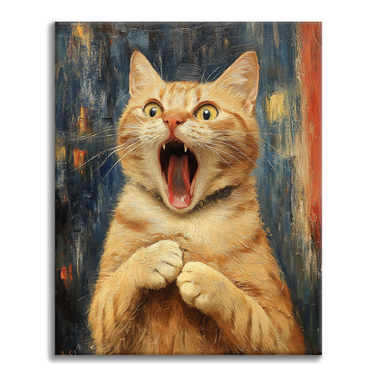El Grito del Gato - Pintar por Números