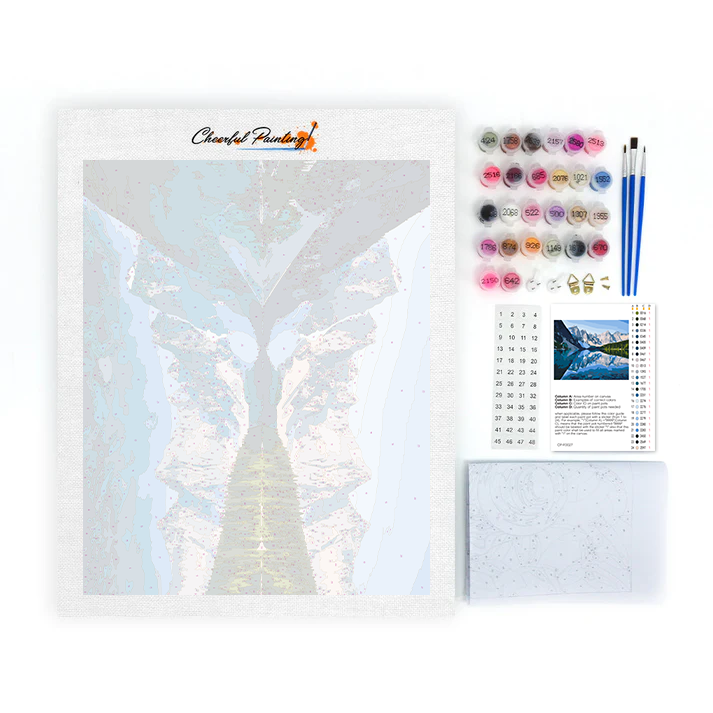 Lago De Montaña - Pintar por Números