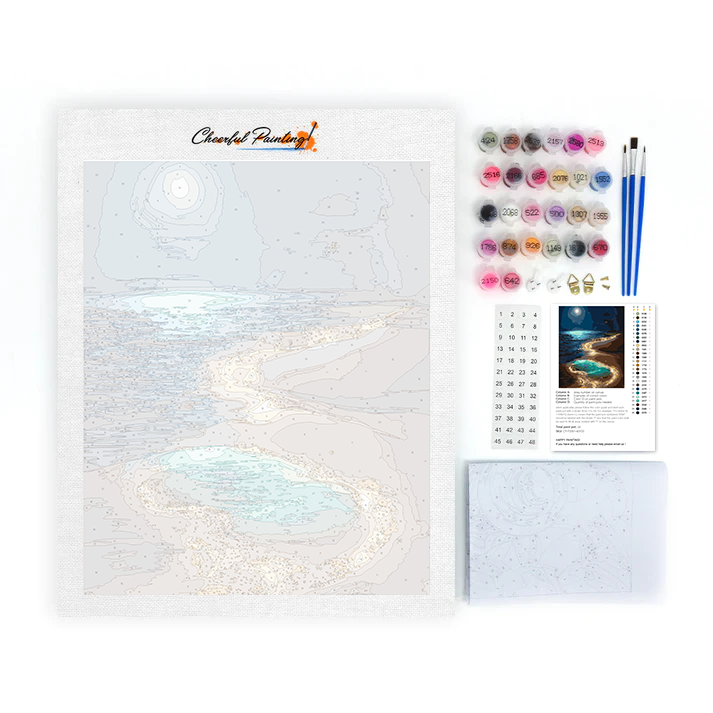 Paisaje Lunar - Pintar por Números