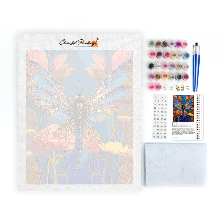 Unas Hermosas Libélulas - Pintar por Números