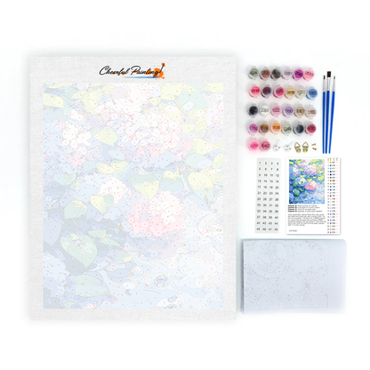 Flor De Luz Blanca - Pintar por Números