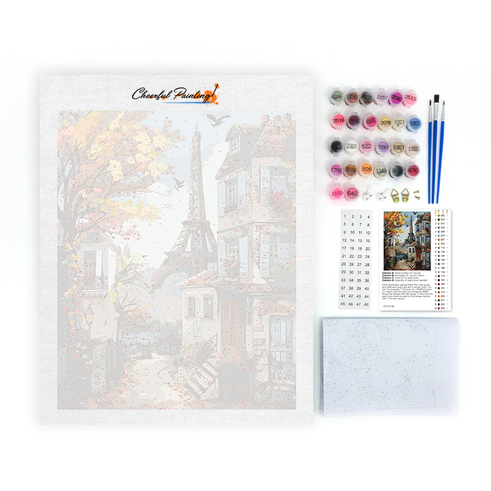 París Otoño - Pintar por Números