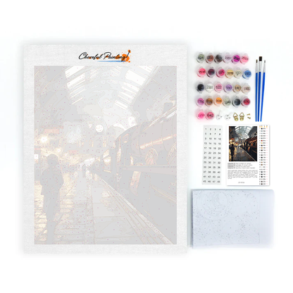 Estación - Pintar por Números