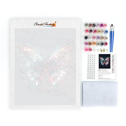 Mariposa Fantasma - Pintar por Números