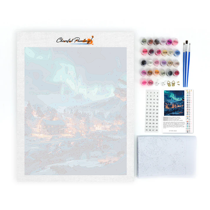 Ciudad suiza - Pintar por Números