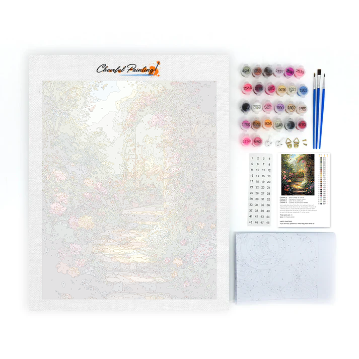 Jardín De Primavera - Pintar por Números