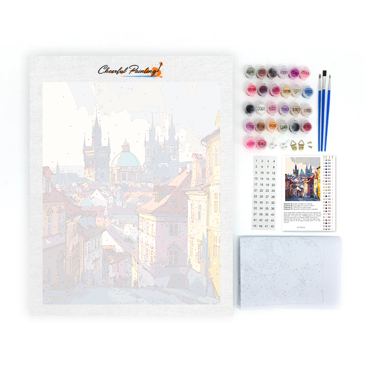 Praga - Pintar por Números