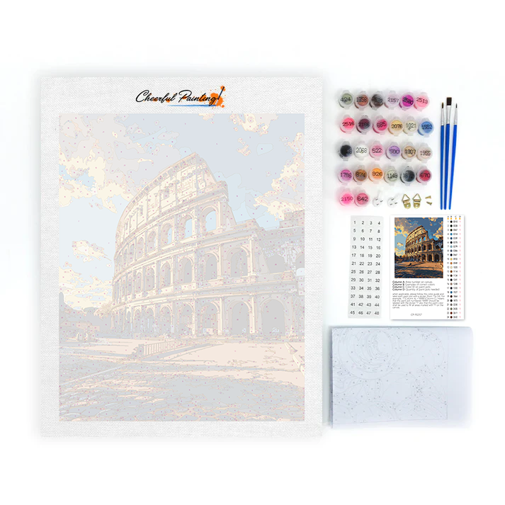 Roma Coliseo - Pintar por Números