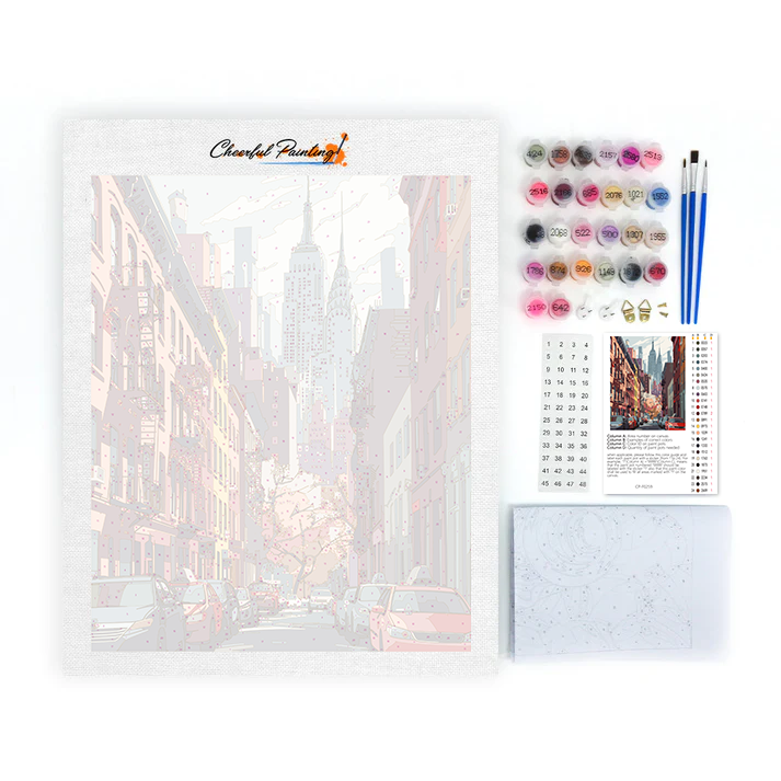 Nueva York - Pintar por Números
