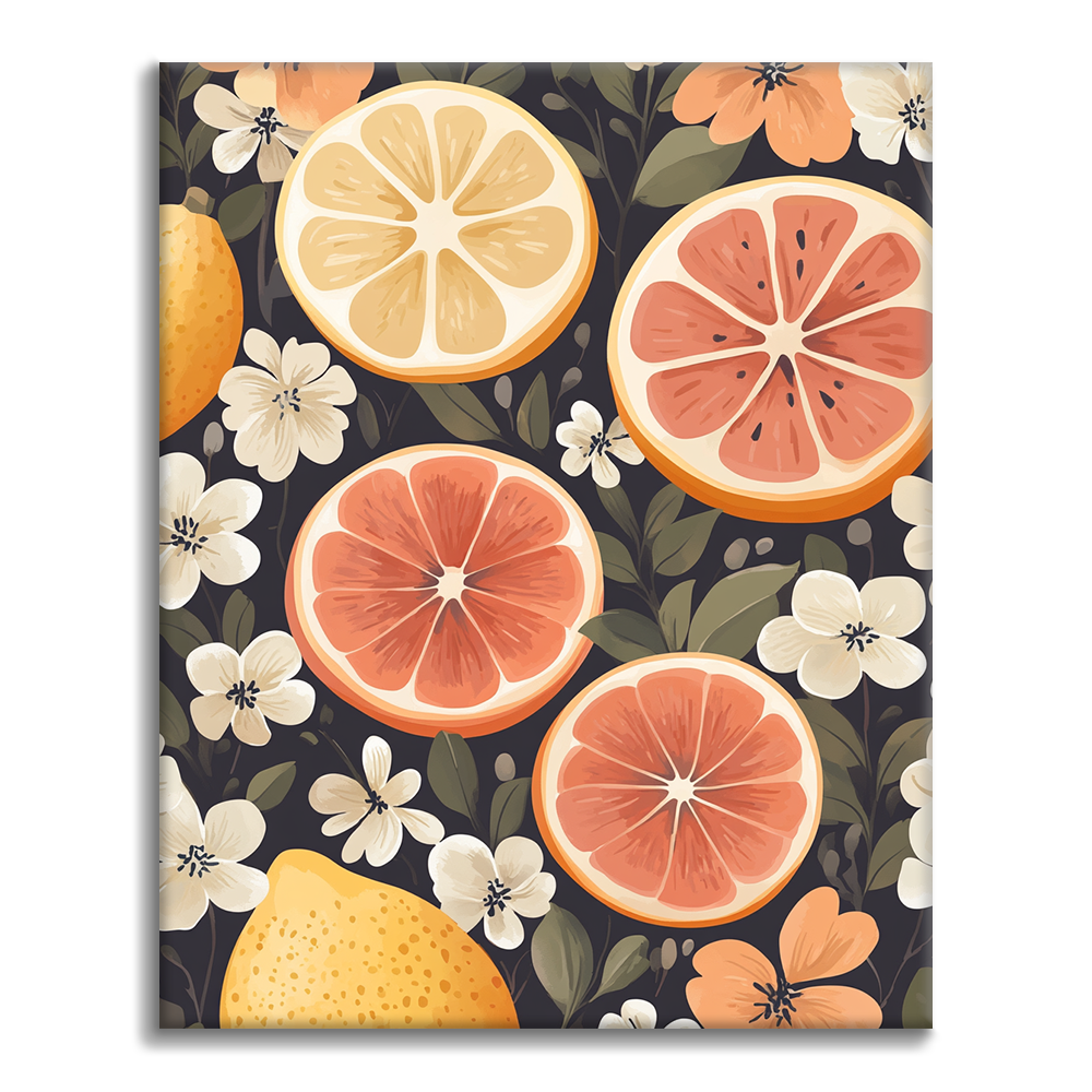 Fragancia de Limón - Pintar por Números