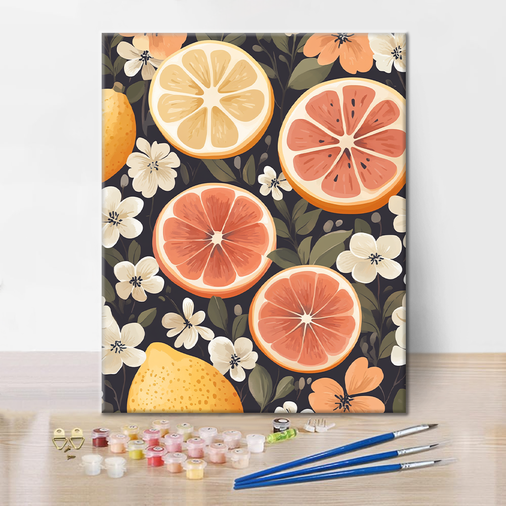 Fragancia de Limón - Pintar por Números