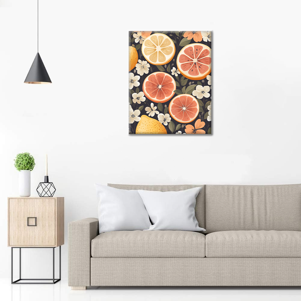 Fragancia de Limón - Pintar por Números