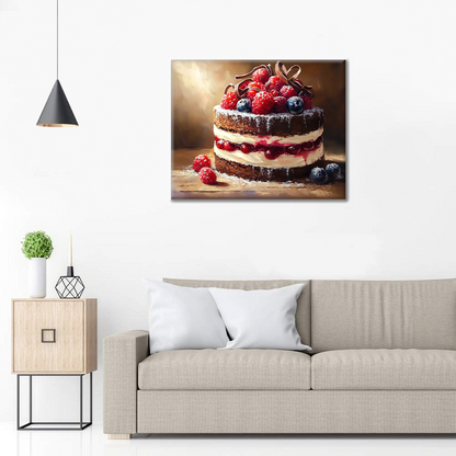 Pastel de Mousse - Pintar por Números