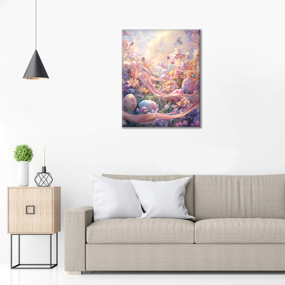 Delicias de Pascua en Pastel - Pintar por Números