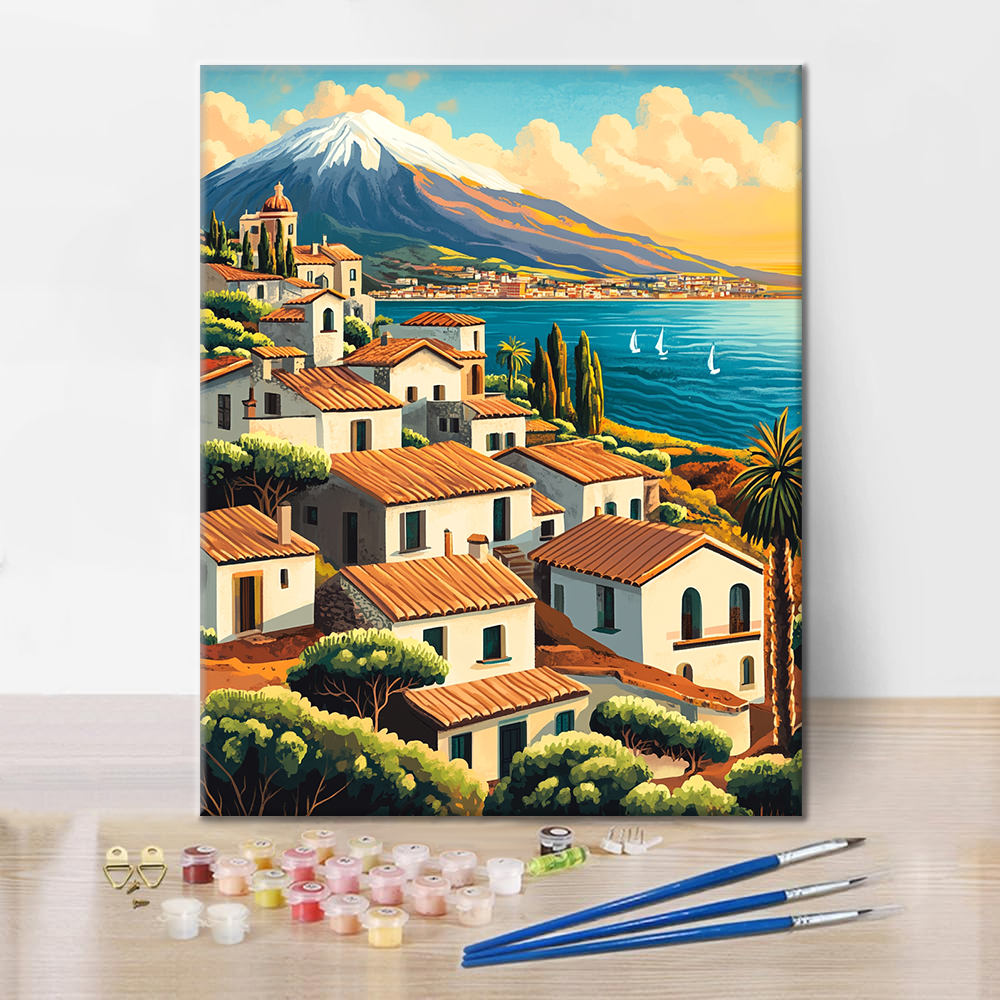 Sicilia - Pintar por Números