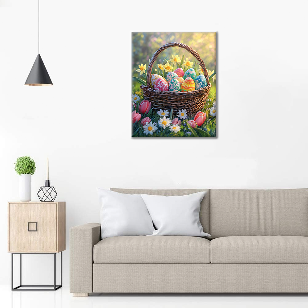 Alegría del Jardín de Primavera - Pintar por Números