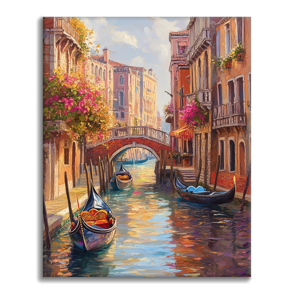Canales de Venecia - Pintar por Números