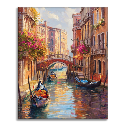 Canales de Venecia - Pintar por Números