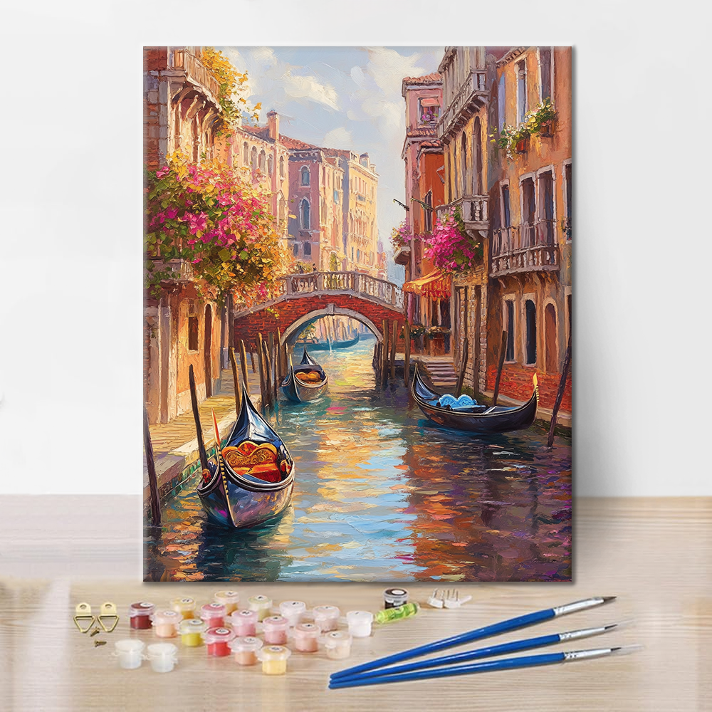 Canales de Venecia - Pintar por Números