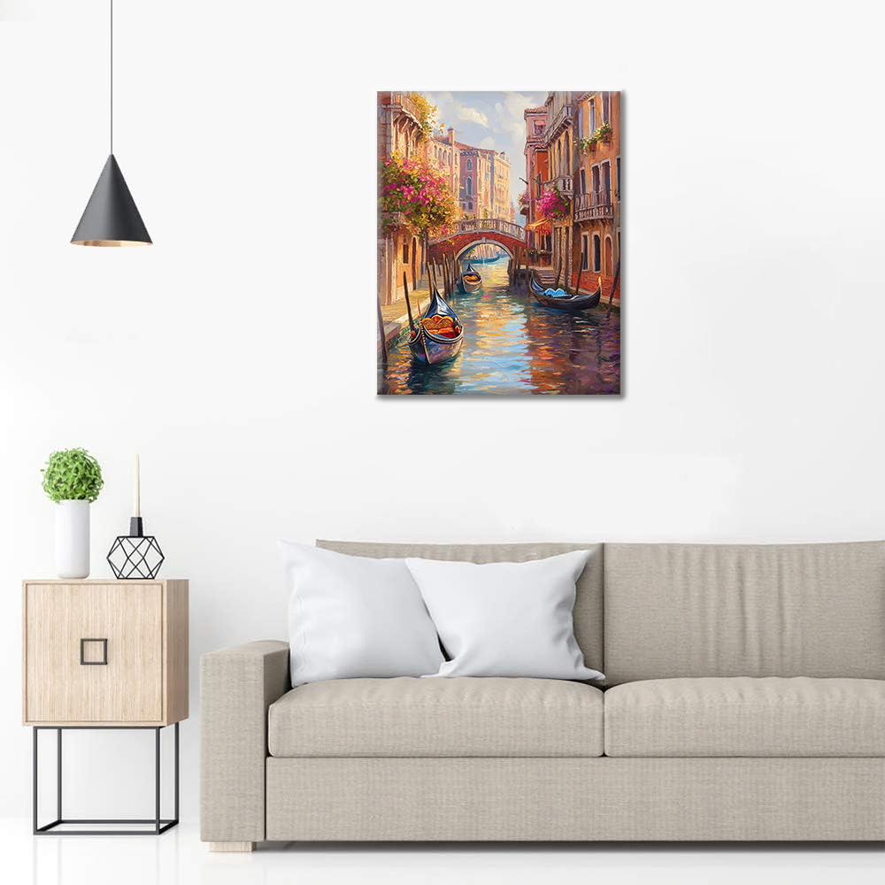 Canales de Venecia - Pintar por Números