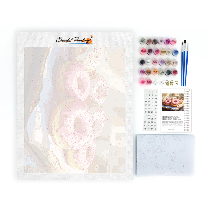 Donut - Pintar por Números