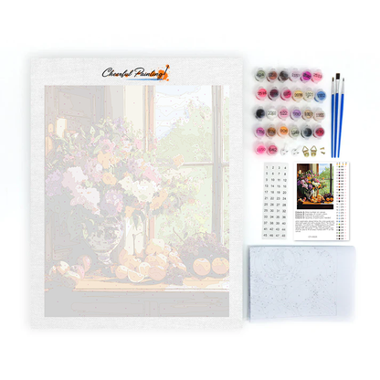Flores Y Frutas - Pintar por Números