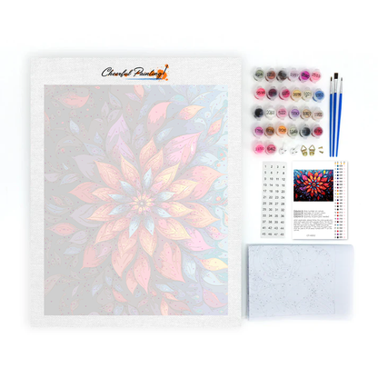 Flor Mística - Pintar por Números