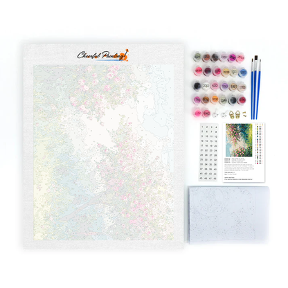 Flores De Cerezo De Primavera - Pintar por Números