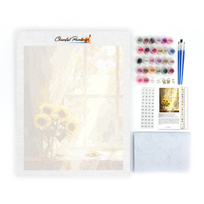 Girasoles - Pintar por Números