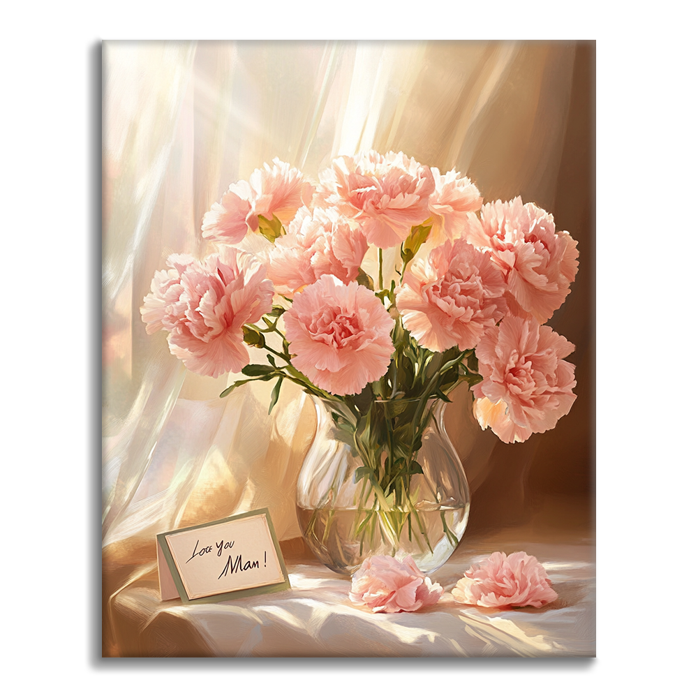 Clavel – Pintar por Números