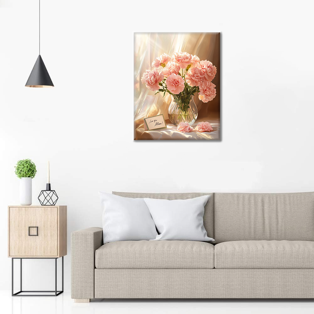 Clavel – Pintar por Números
