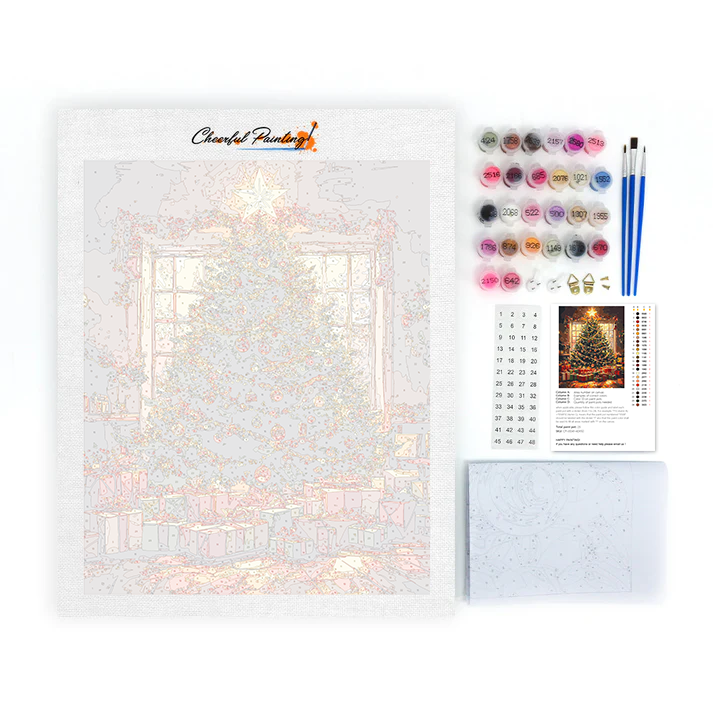 Árbol De Navidad - Pintar por Números