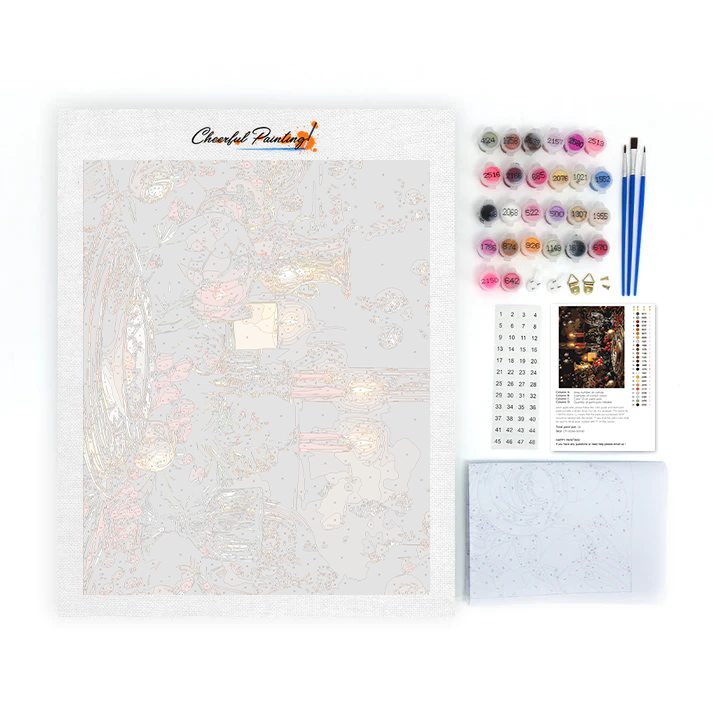 Fiesta De Vacaciones - Pintar por Números