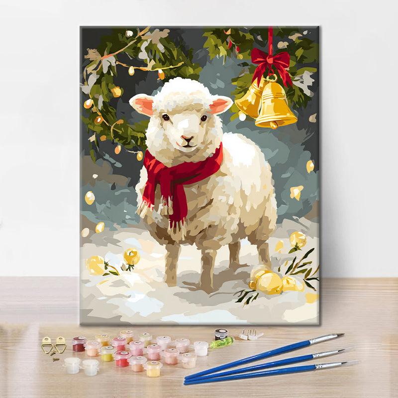 Cordero de invierno – Pintar por números