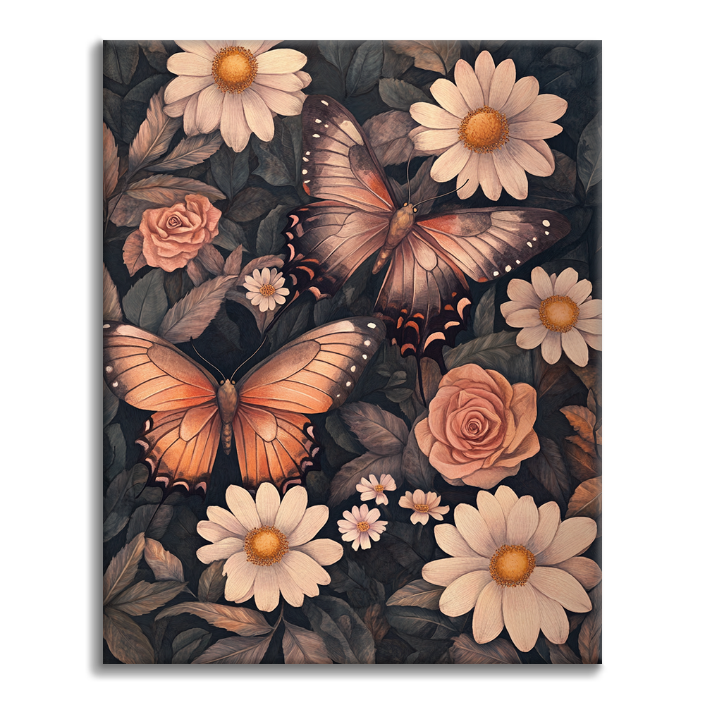 Floración Ámbar - Pintar por Números