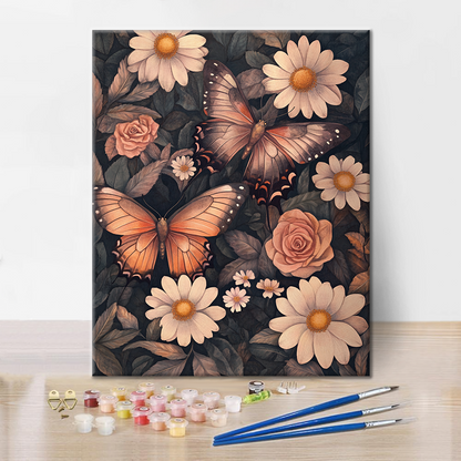Floración Ámbar - Pintar por Números