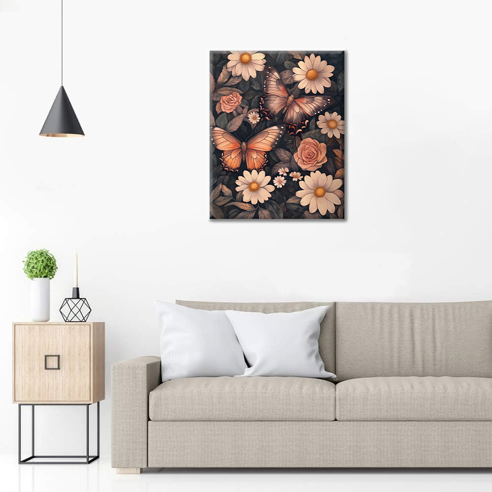 Floración Ámbar - Pintar por Números