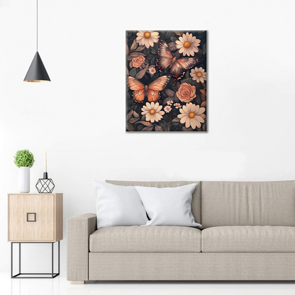 Floración Ámbar - Pintar por Números