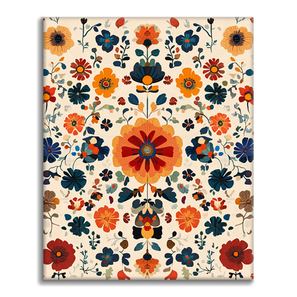 Fiesta de Flores - Pintar por Números